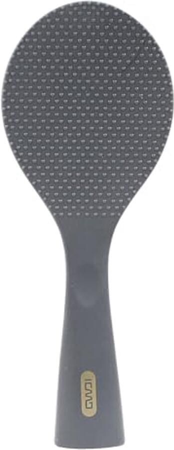 Non Stick Rijstlepel Siliconen Kooklepel met Staande Functie Hittebestendig en Duurzaam