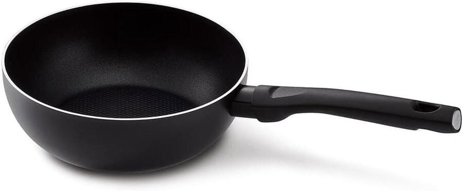 Non-Stick Wok 20 cm Aluminium Perfect voor Gezond Koken