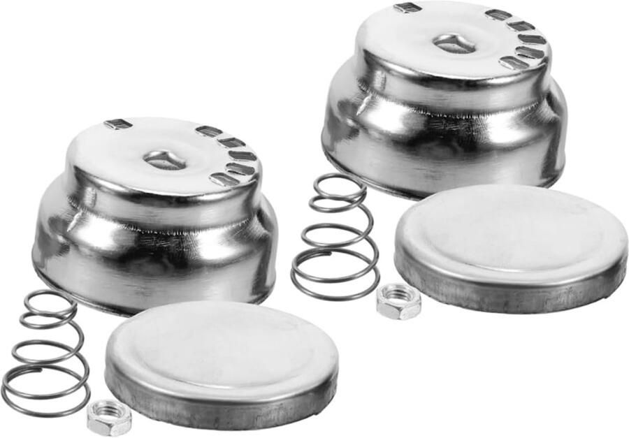 Noodles Machine Onderdelen Pastamaker Knop Zelf Pasta Maken Universele Compatibiliteit 2 Stuks Zilver
