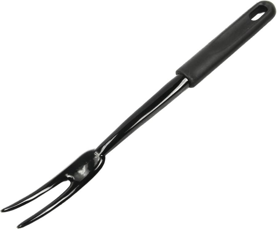 Nylon Vleesvork Keukengereedschap Koken en Serveren Hittebestendig tot 450F 30 cm Zwart
