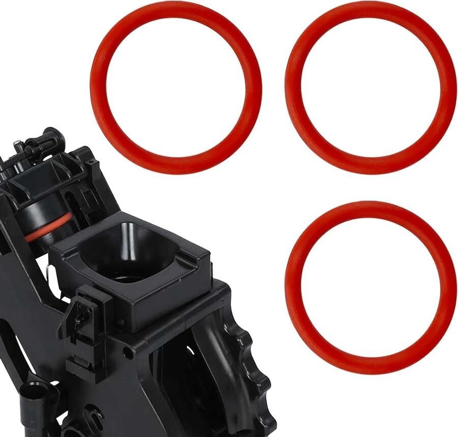 O-Ring Dichting voor Koffiemachines Hoogwaardige Siliconen Seals Geschikt voor Merken Set van 3