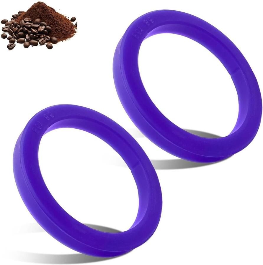 O-Ring voor E61 Espresso Machine BPA-vrij Lekvrij 73 x 58 x 8.5 mm Set van 2 voor Perfecte Koffie en Duurzaamheid