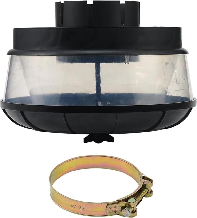 Offroad Auto Snorkel auto aanzuigbuis luchtvoorfilter universele cycloon voor aanzuigsnorkel luchtinlaat tractor zandbeker (127 mm)