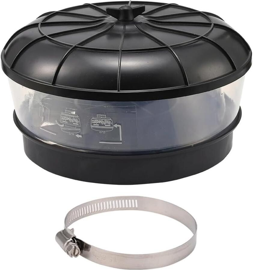 Offroad-cycloonfilter voor auto inlaatslang universeel luchtfilter cycloonfilter voor inlaatsnorkel tractor luchtfilter luchtinlaat zandbeker