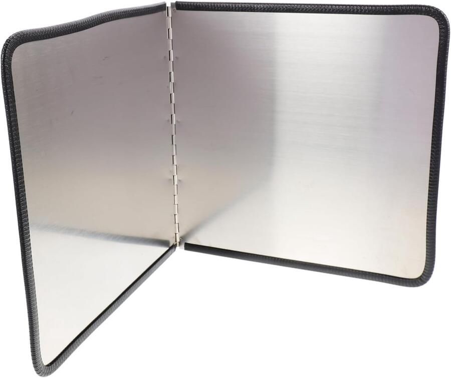 Olie Afscherming Spatdeksel Keuken Koken Beschermen Opvouwbaar Ontwerp 30x40cm 2 Stuks Zilver