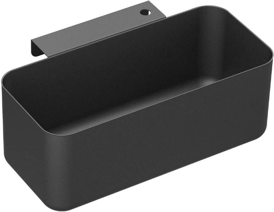 Olie-opvangbak Grill Vetvanger Bakplaat Grillen Schoonhouden Hittebestendig IJzer 18 x 7 x 8 cm Zwart