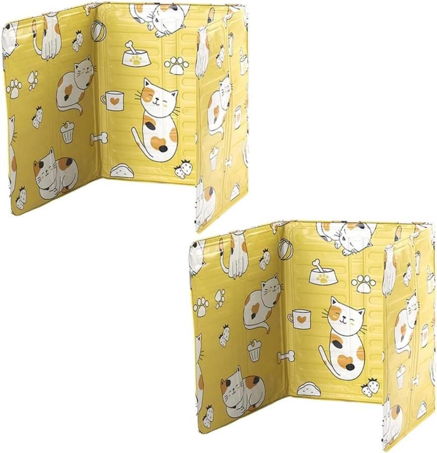 Olie Spatscherm Kookplaat Afscherming Keuken Schoon Houden Opvouwbaar Aluminiumfolie 84 x 32.5 cm Assorti
