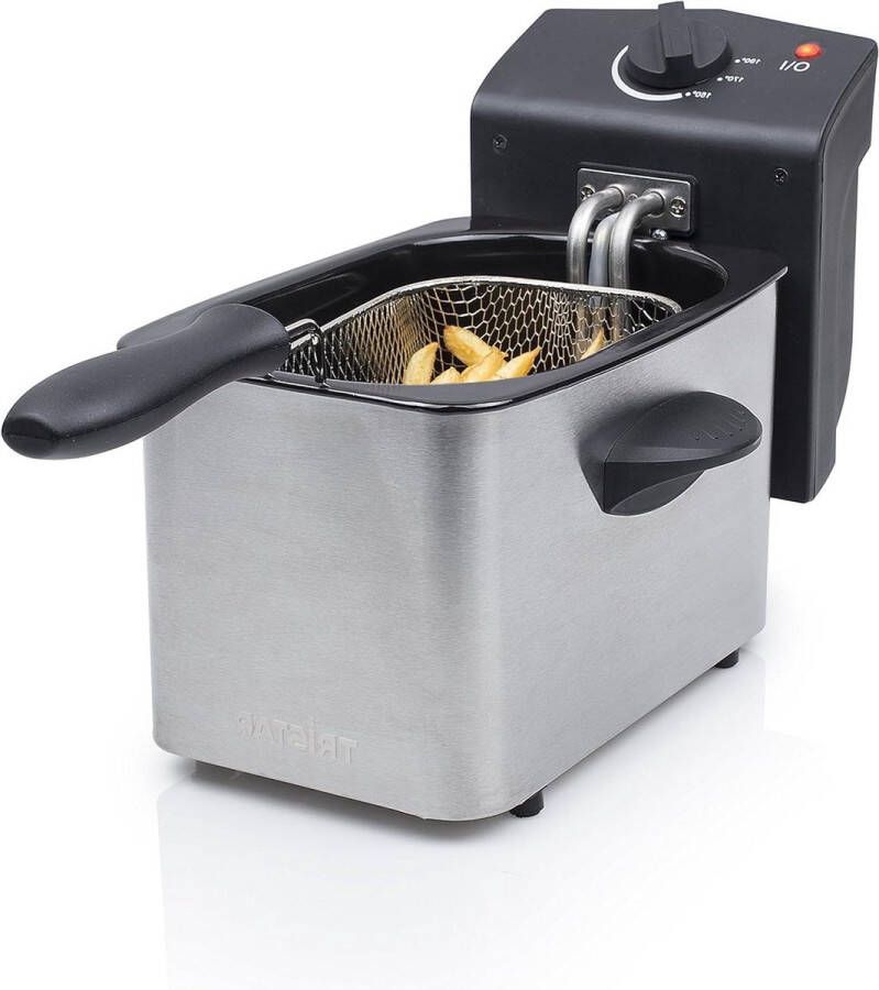 Oliebollen friteuse Oud en Nieuw Compacte 2 liter Frituurpan 800 Watt