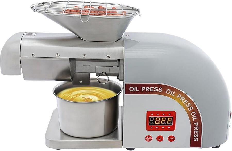 Oliepers Machine Koude Pers Huishoudelijk Gebruik