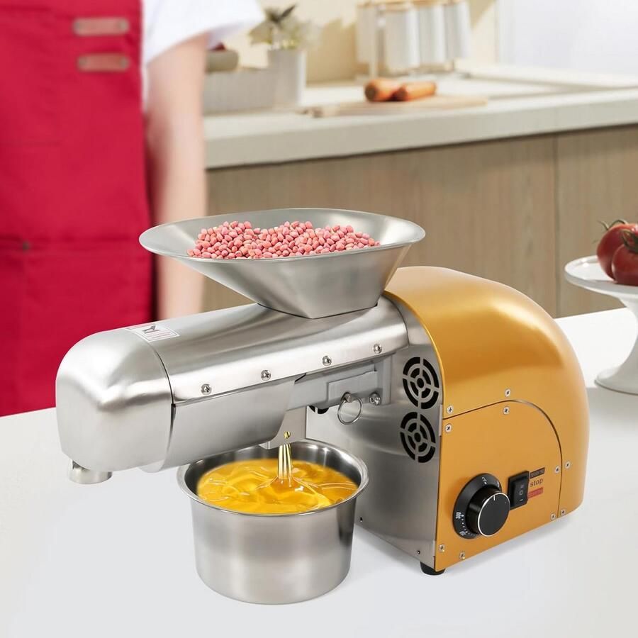 Oliepers Machine Koude Pers Persapparaat