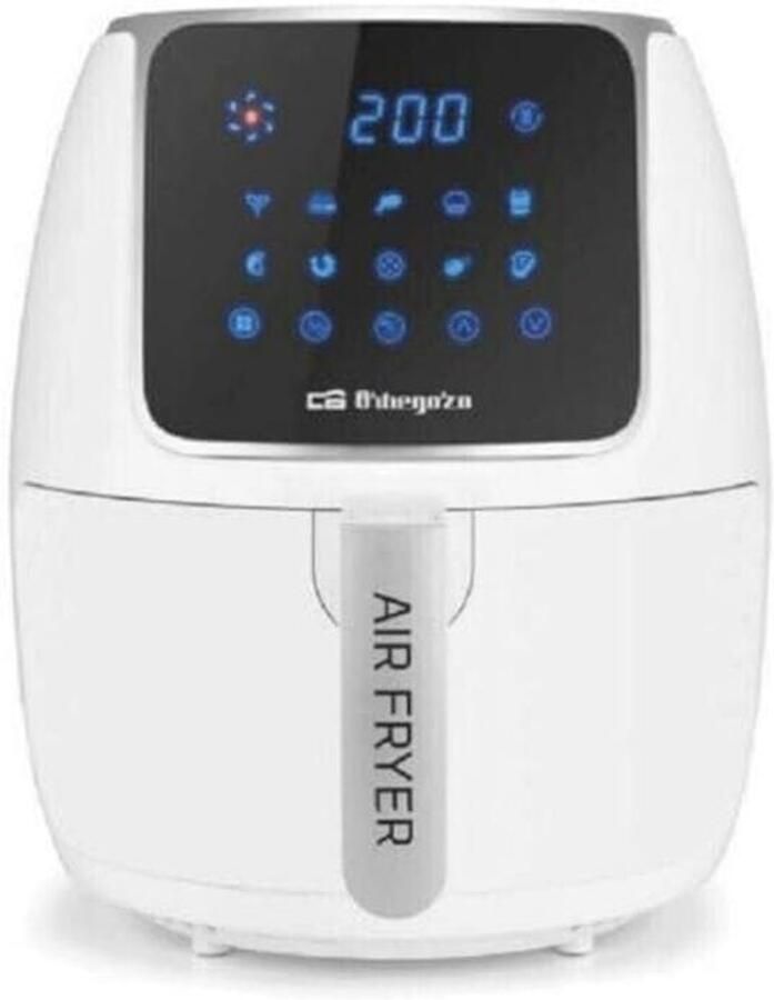 Olievrije Friteuse 1500W 4L Wit en Zwart