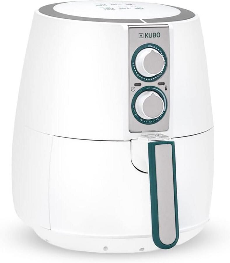 Olievrije Heteluchtfriteuse 2 5L met Instelbare Temperatuur en Timer