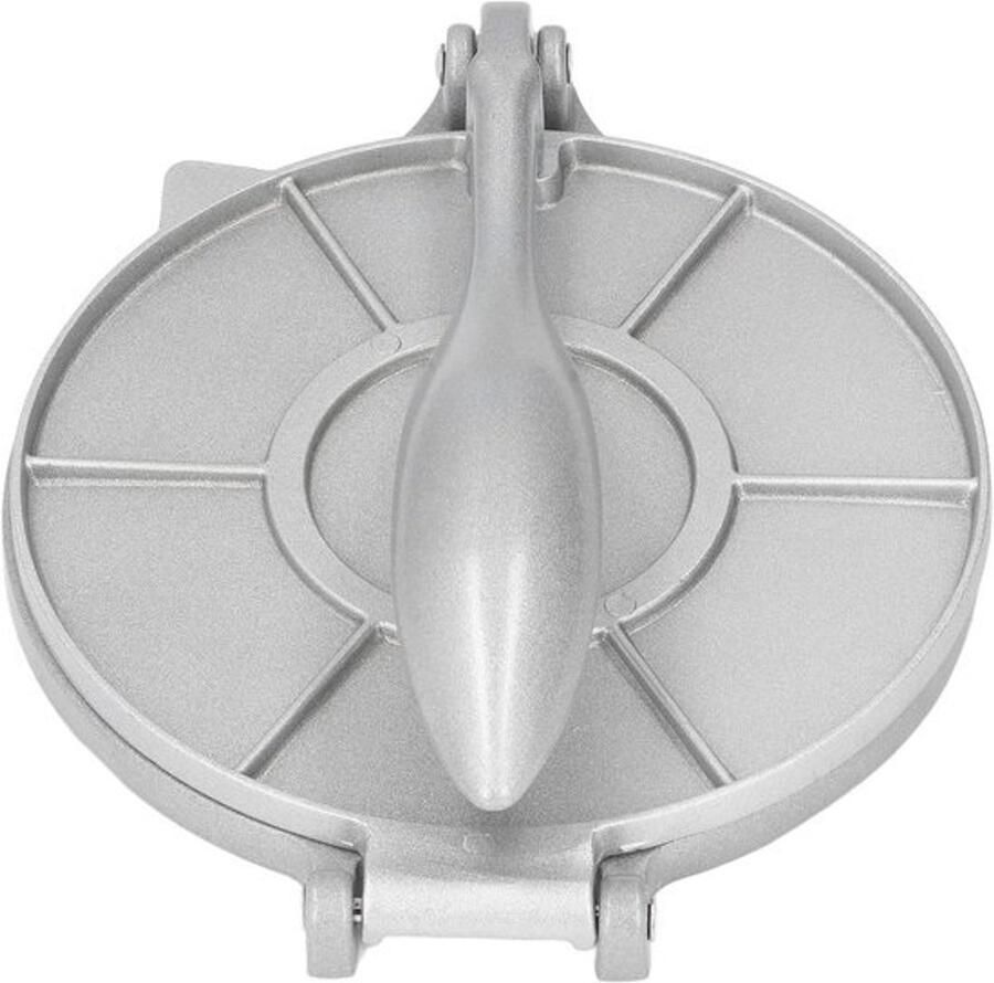 Tortillapers Pers Heavy Duty Quesadilla Maker voor Thuis Pastawinkels Aluminium Tortilla 7 Inch Roestbestendige Legering Zilver