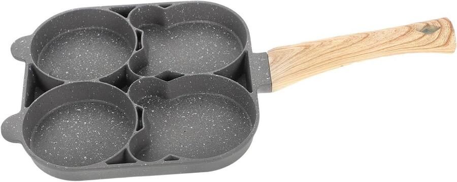 Omelet Pan Koekenpan Koekepan Ontbijt Maken Vierkante Vorm 37.5 cm Grijs