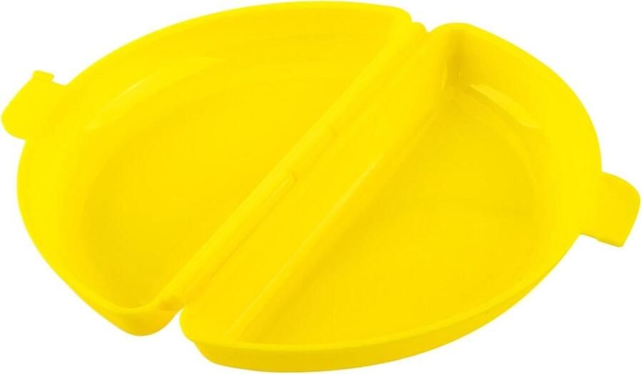 Omelet vorm Keukengereedschap Eieren Magnetron Koken Anti-aanbaklaag 21 x 12 cm Meerkleurig