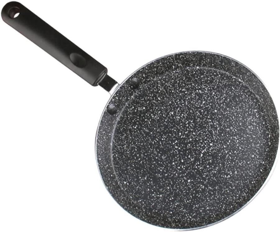 Omeletpan Koekenpan Eierpan Koekenpan Ontbijt Maken Maifan Steen Coating 41x24x2 cm Zwart
