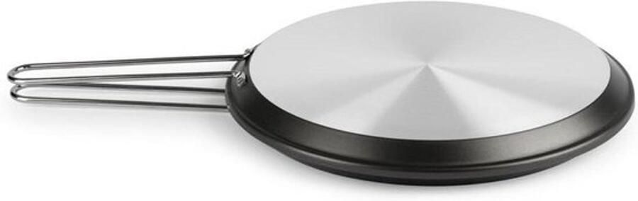 Omeletpan Koekenpan Omeletten bereiden Antiaanbaklaag 30 cm Metallic grijs