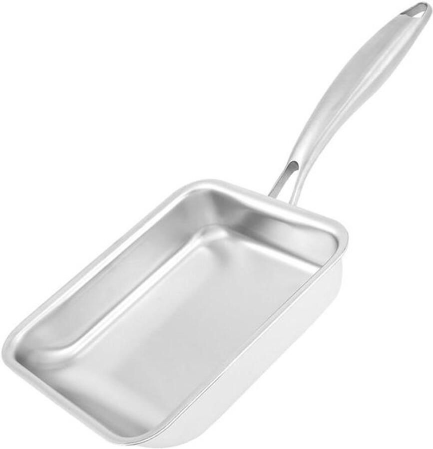 Omeletpan Rechthoekig Eierkoekenpan Tamagoyaki Ontbijt Bereiden Antiaanbak Laag Niet Gespecificeerd Zoals Afgebeeld