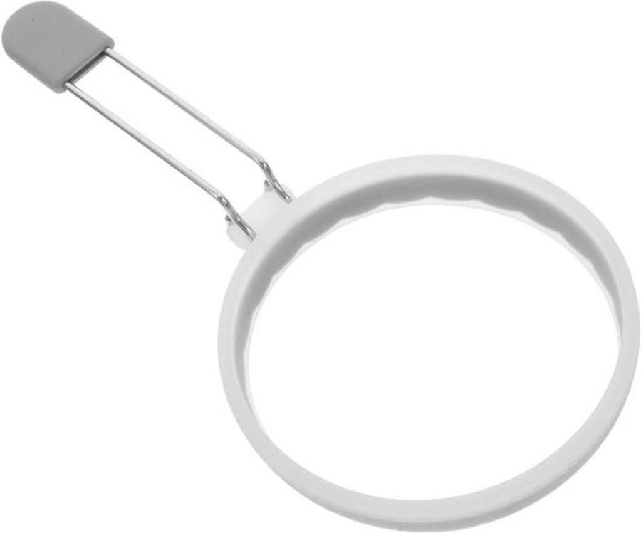 Omeletring Keuken Eivorm Mallen Creatief Koken Antiaanbaklaag 10 cm Grijs