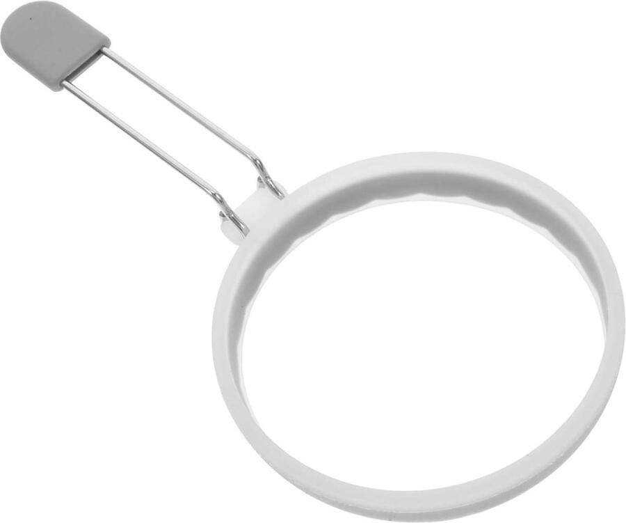 Omeletring Keuken Eivorm Mallen Creatief Koken Antiaanbaklaag 10 cm Grijs
