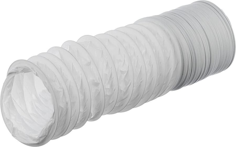Omgoods Ø 125 mm 6 m Ventilatie Slang PVC Flexibele Slang voor Afzuigkappen