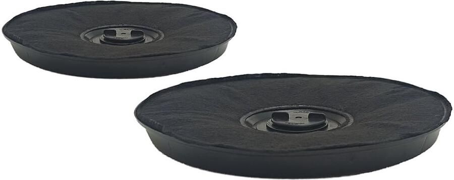 Omgoods 2 Stuks Actieve Koolstoffilter voor GZD0339 EFF54 ZUB526 Geschikt voor Afzuigkappen