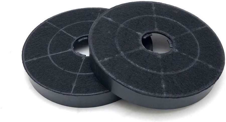Omgoods 2 Stuks Vervangingsfilter Actieve Koolstof voor Amica Afzuigkappen KF17146