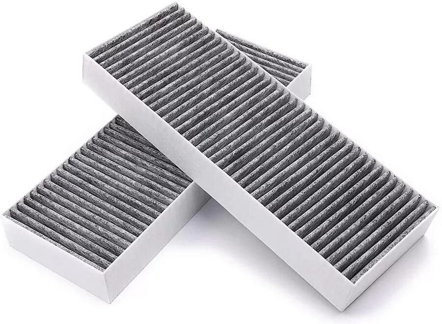 Omgoods 2 x Actieve Koolfilter Compatibel met Bora Afzuigkappen Voor Optimale Prestaties