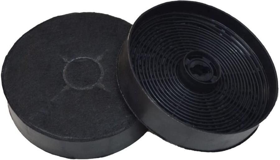 Omgoods 2 x Actieve Koolfilter voor Afzuigkappen Direct Klaar voor Gebruik - Foto 2