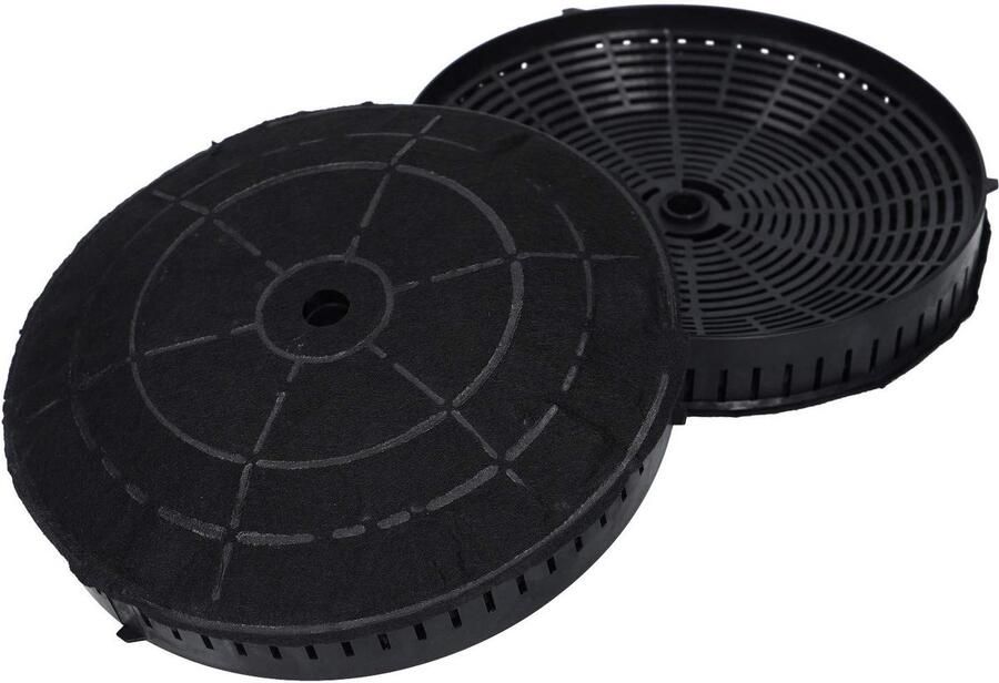 Omgoods 2 x Actieve Koolstoffilter voor Whirlpool en Ikea Afzuigkappen Type 57