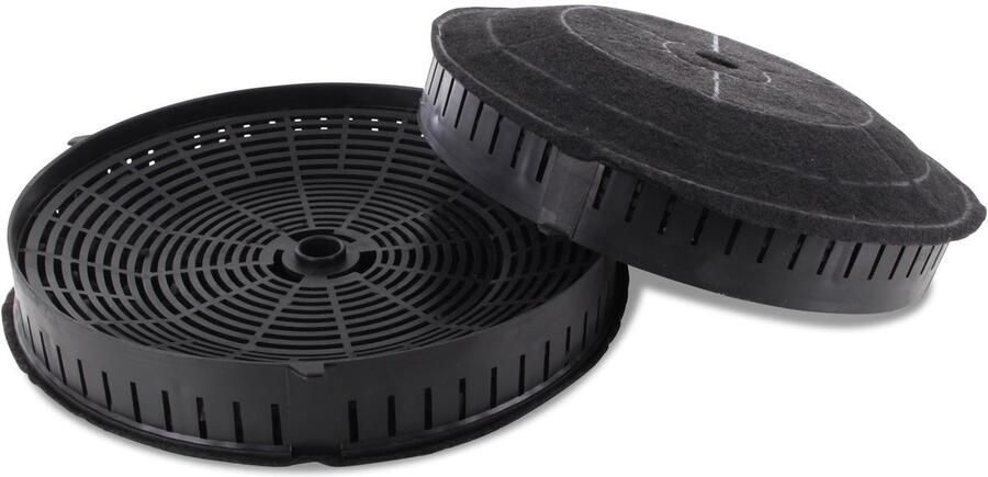Omgoods 2 x Actieve Koolstoffilters voor Afzuigkap 170 mm Diameter