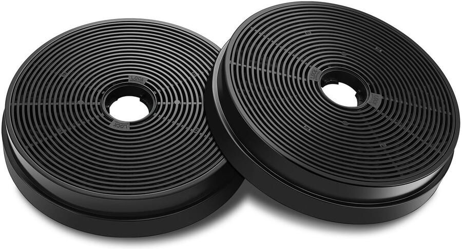 Omgoods 2 x Koolstoffilters JTCF-120E voor Afzuigkap Vervangingsfilters voor TopStrong