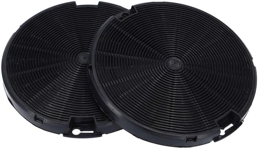 Omgoods 2x Actieve Koolstoffilters Ø155mm voor Afzuigkap EFF75