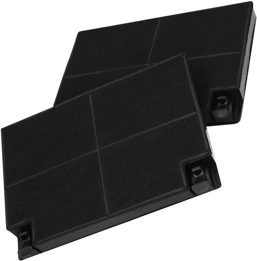 Omgoods 2x Actieve Koolstoffilters voor Afzuigkap 192x140x21mm