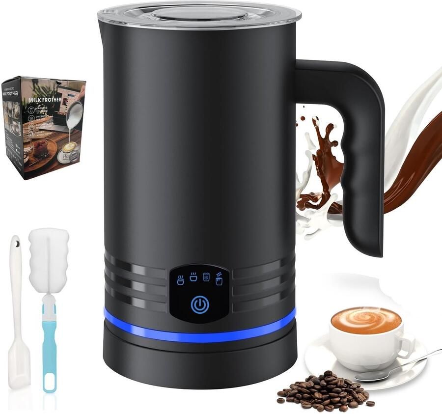 Omgoods 4-in-1 Elektrische Melkopschuimer 430 ml
