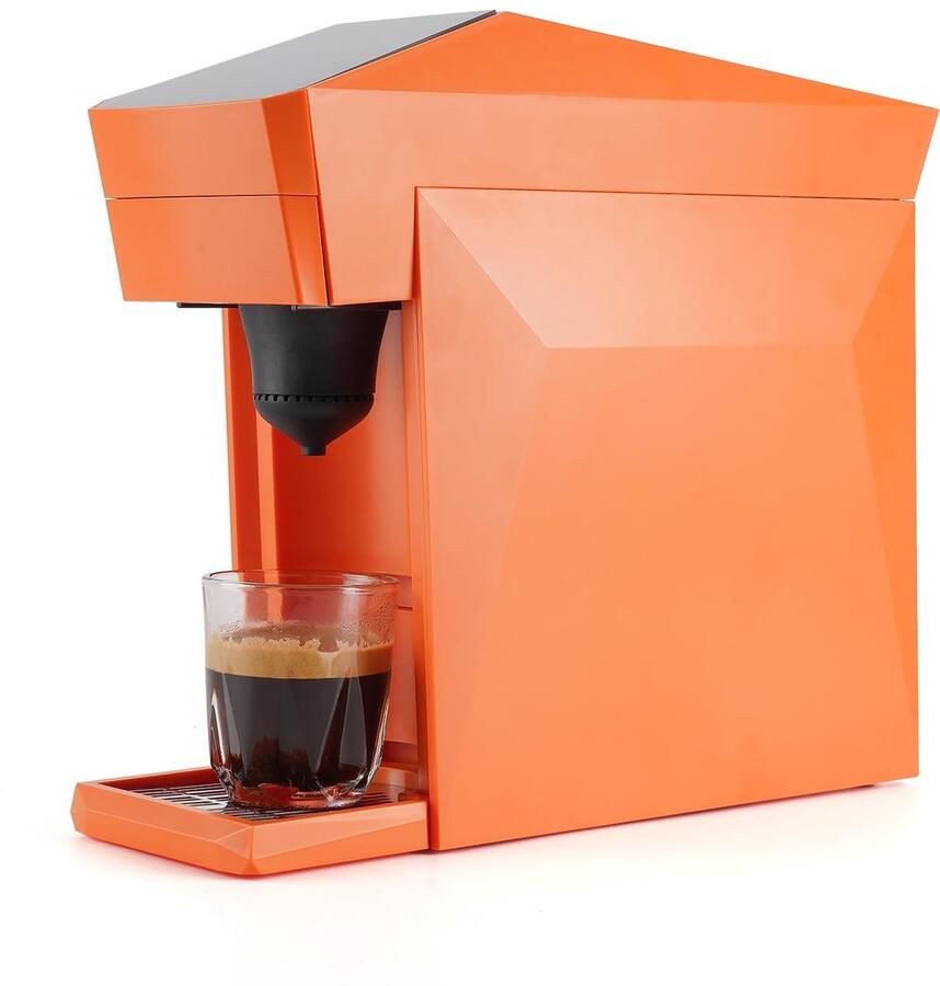 Omgoods 4-in-1 Espresso Machine met 19 Bar Druk