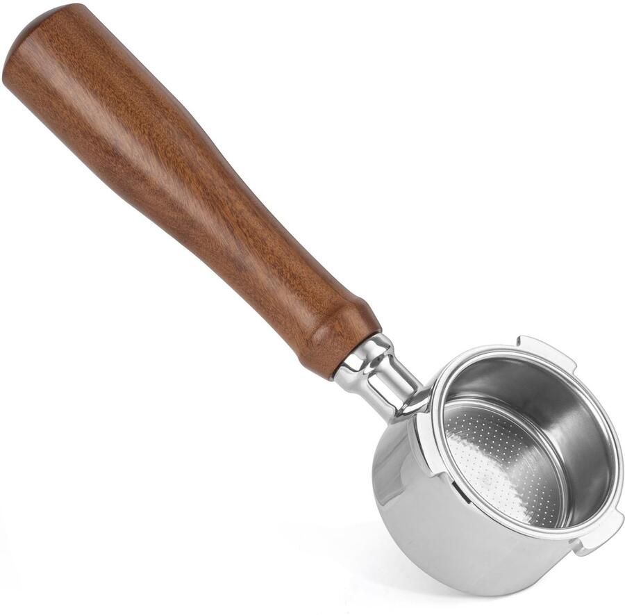 Omgoods 51mm Espresso Bottomless Portafilter voor DeLonghi Machines