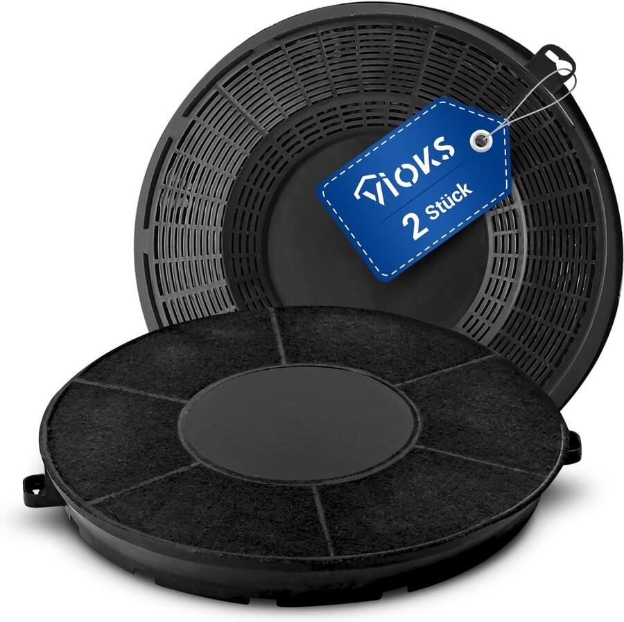 Omgoods Actief Koolstoffilter AMC037 voor Afzuigkap Set van 2