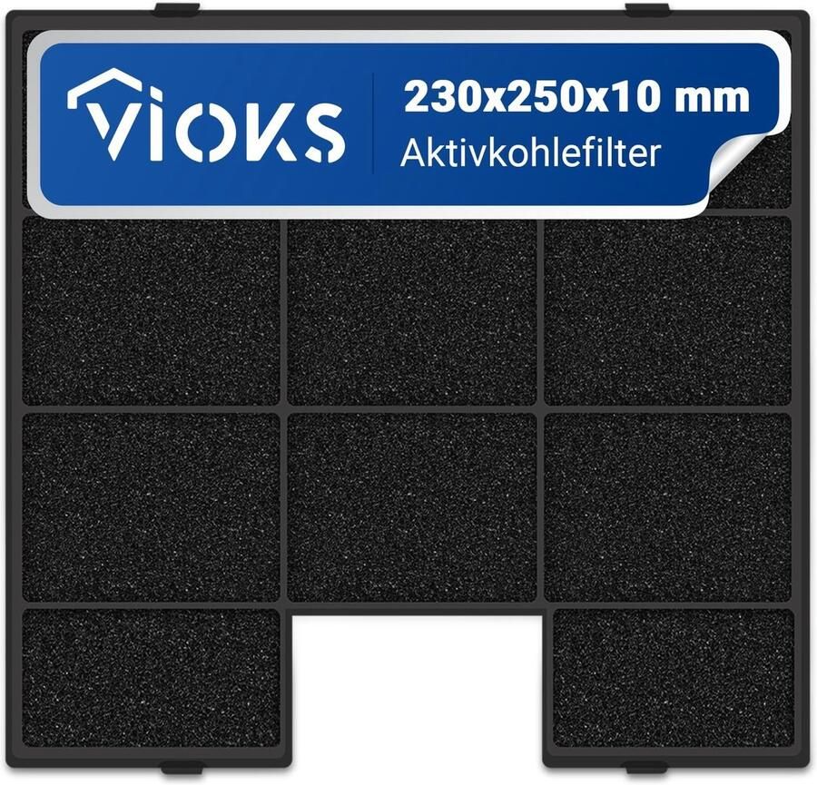 Omgoods Actieve Koolfilter Vervangingsfilter voor Amica Afzuigkappen Eenvoudig te Installeren