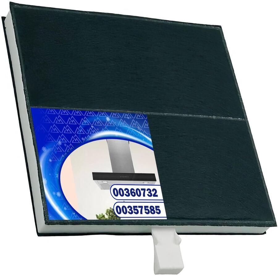 Omgoods Actieve Koolfilter voor Afzuigkappen Geschikt voor Bosch Balay Siemens en Neff