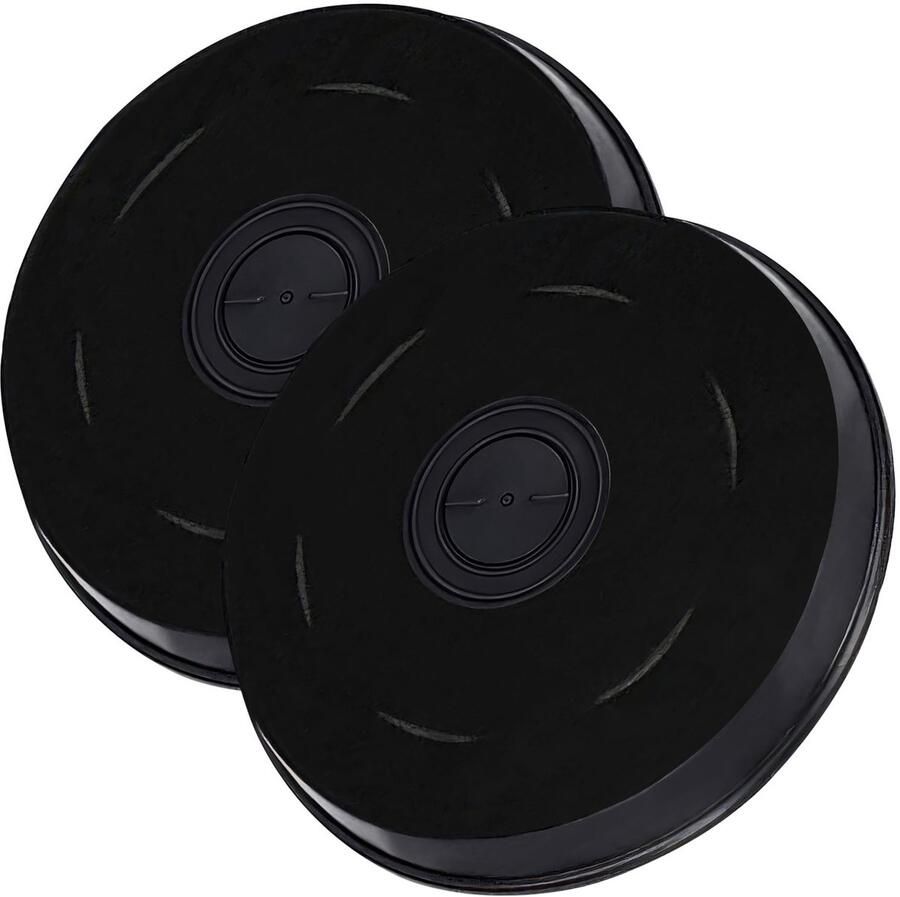 Omgoods Actieve Koolstoffilter voor Afzuigkap 230 x 25 mm 2 Stuks