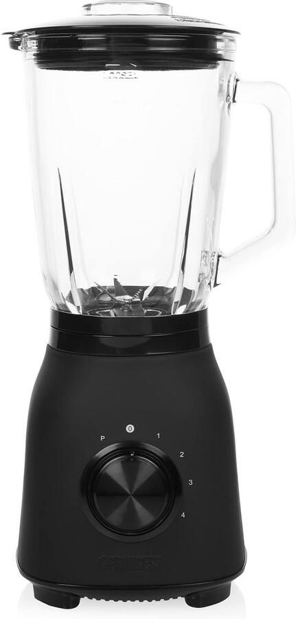 Omgoods Blender met 1.5L Glasschaal 1000W 4 Snelheidsinstellingen