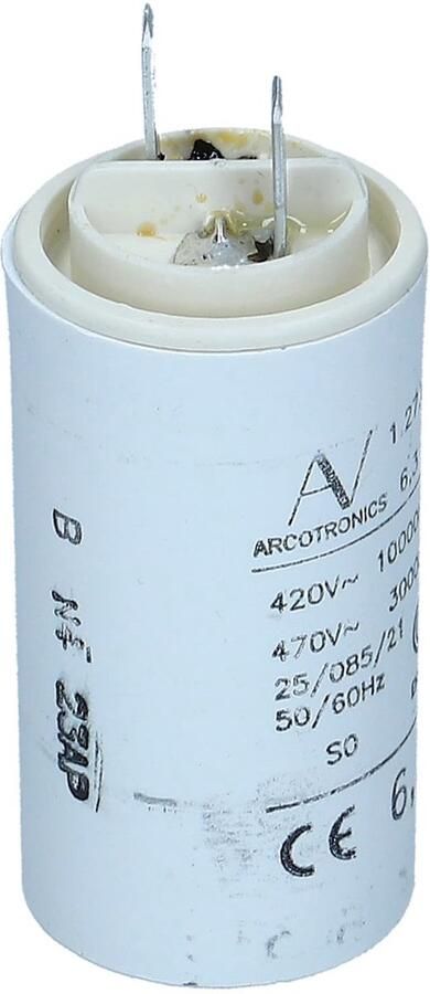 Omgoods Capacitor 6 3µF voor afzuigkap Compatibel met en Electrolux