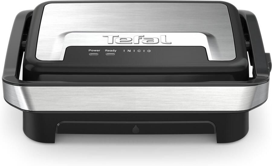 Omgoods Compacte 2-in-1 Contact- en Paninigrill met Antiaanbaklaag