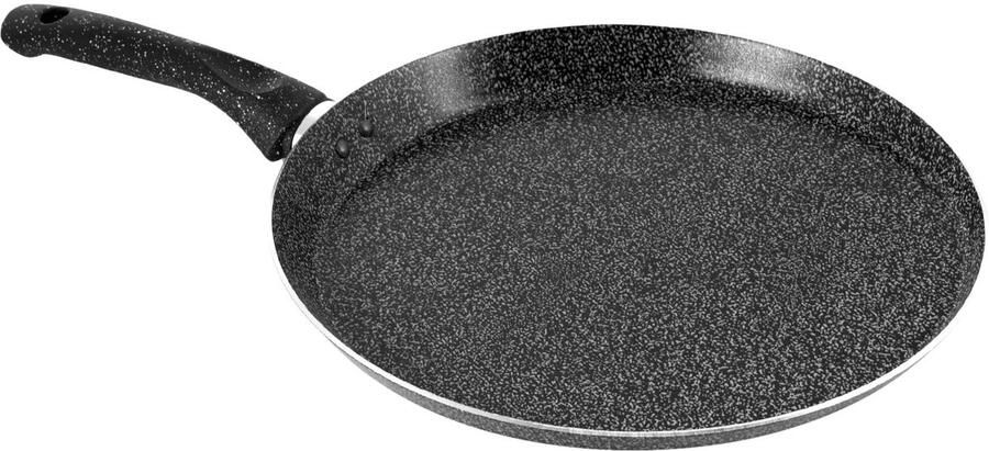 Omgoods Crepiera met Antiaanbaklaag 'Stone' Aluminium 28 cm