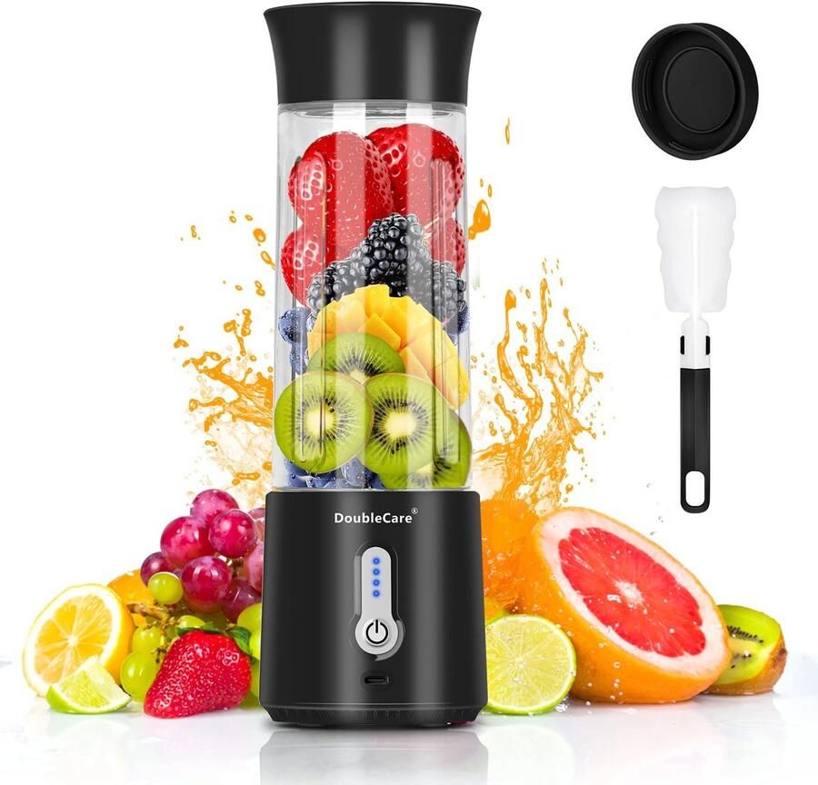 Omgoods Draagbare Blender voor Shakes en Smoothies 500ml