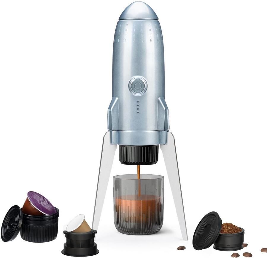 Omgoods Draagbare Espresso Machine 3-in-1