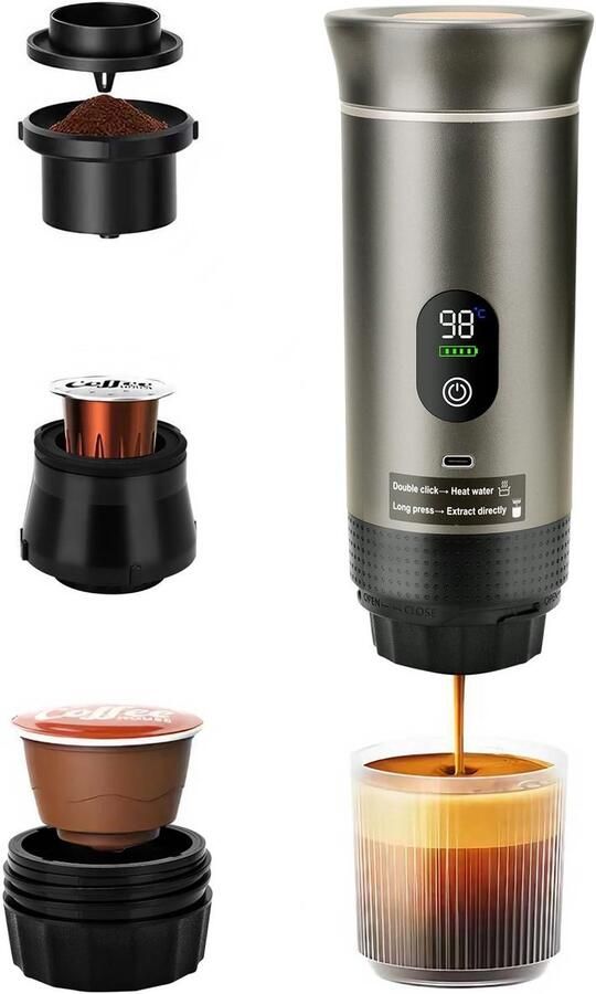Omgoods Draagbare Espresso Machine voor Koffieliefhebbers