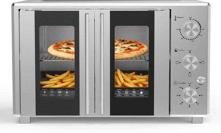 Omgoods Elektrische Tafeloven met 60-minutentimer