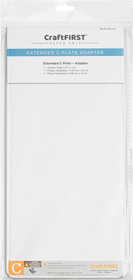 Omgoods Extended C Plate Adapter voor Cuttlebug Snijmachine 15cm x 33cm